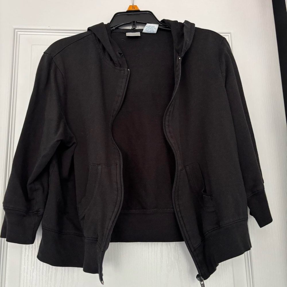 Prospirit Black Cotton Hoodie